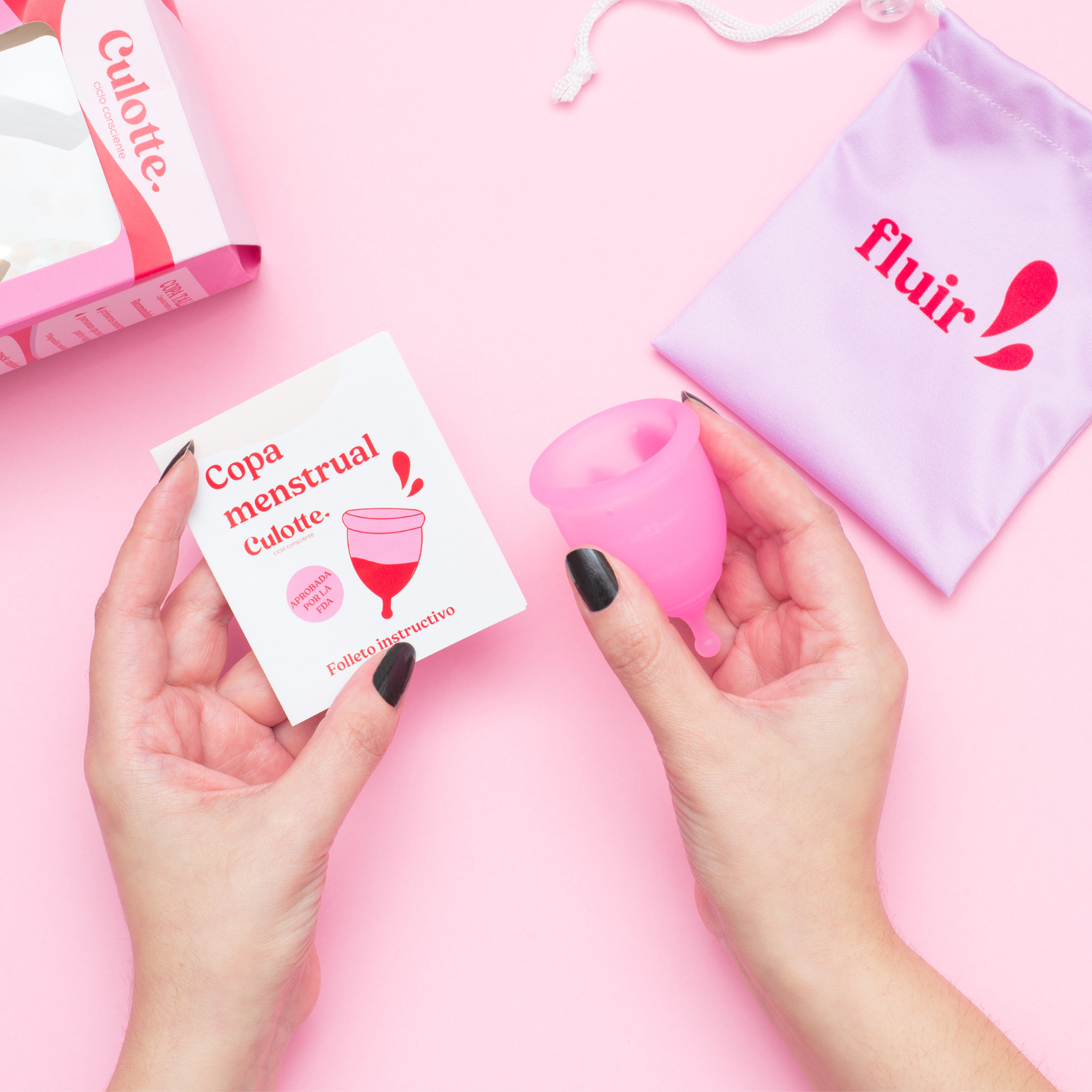 Copa menstrual Culotte de Silicona grado médico